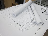 Large Format  Construction drawings copied or printed from file - sizes 24" or 36" by any length, black & white.  Send your files to plotting@sureprint.ca or drop by with your files